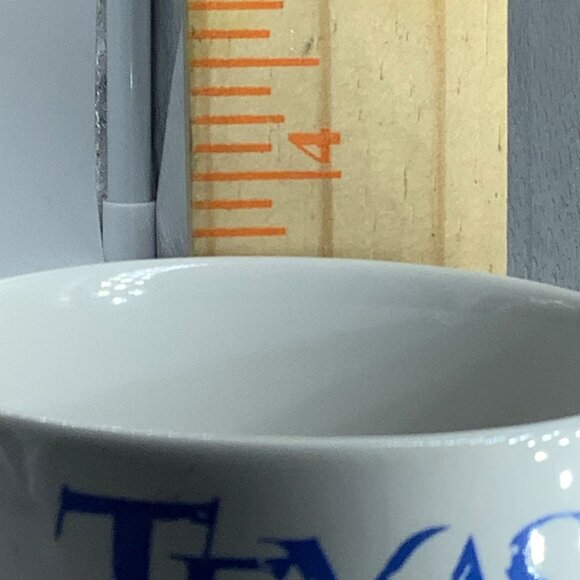 Texas Armadillo Coffee Cup Mug Funny Unofficial State Hood Ornament Kimball 3.5" - Picture 7 of 8